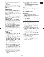 Preview for 15 page of Panasonic EY37A3 Operating Instructions Manual