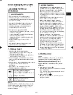 Preview for 27 page of Panasonic EY37A3 Operating Instructions Manual