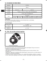 Preview for 34 page of Panasonic EY37A3 Operating Instructions Manual