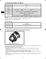 Preview for 38 page of Panasonic EY37A3 Operating Instructions Manual