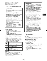 Preview for 39 page of Panasonic EY37A3 Operating Instructions Manual