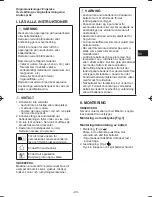 Preview for 43 page of Panasonic EY37A3 Operating Instructions Manual