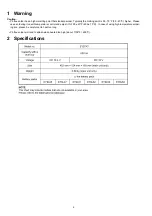 Preview for 2 page of Panasonic EY37A3 Service Manual