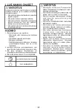 Preview for 32 page of Panasonic EY37C1B57 Operating Instructions Manual