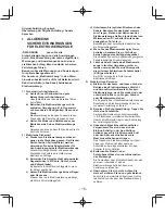 Preview for 15 page of Panasonic EY37C2 Operating Instructions Manual