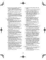 Preview for 16 page of Panasonic EY37C2 Operating Instructions Manual