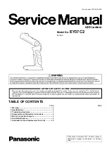 Panasonic EY37C2 Service Manual preview