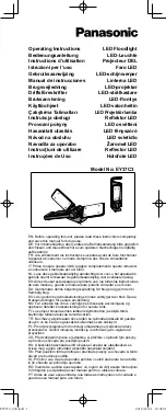 Preview for 1 page of Panasonic EY37C3 Operating Instructions Manual
