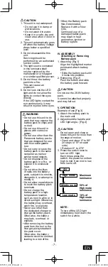 Preview for 7 page of Panasonic EY37C3 Operating Instructions Manual