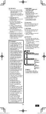 Предварительный просмотр 49 страницы Panasonic EY37C3 Operating Instructions Manual