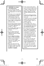 Preview for 11 page of Panasonic EY37C5 Operating Instructions Manual