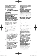 Preview for 22 page of Panasonic EY37C5 Operating Instructions Manual