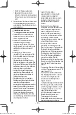 Preview for 24 page of Panasonic EY37C5 Operating Instructions Manual