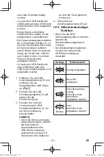 Предварительный просмотр 27 страницы Panasonic EY37C5 Operating Instructions Manual