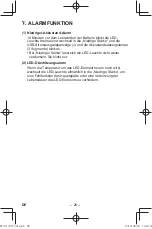 Preview for 28 page of Panasonic EY37C5 Operating Instructions Manual