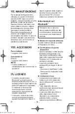 Preview for 56 page of Panasonic EY37C5 Operating Instructions Manual