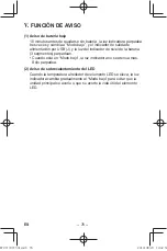 Preview for 76 page of Panasonic EY37C5 Operating Instructions Manual