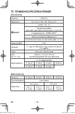 Предварительный просмотр 90 страницы Panasonic EY37C5 Operating Instructions Manual