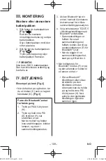 Preview for 109 page of Panasonic EY37C5 Operating Instructions Manual