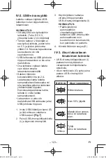 Preview for 123 page of Panasonic EY37C5 Operating Instructions Manual