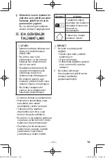 Preview for 131 page of Panasonic EY37C5 Operating Instructions Manual