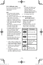 Preview for 135 page of Panasonic EY37C5 Operating Instructions Manual