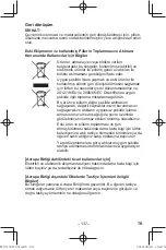 Preview for 137 page of Panasonic EY37C5 Operating Instructions Manual