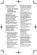 Предварительный просмотр 143 страницы Panasonic EY37C5 Operating Instructions Manual