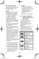 Preview for 148 page of Panasonic EY37C5 Operating Instructions Manual