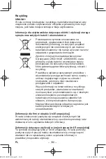 Preview for 150 page of Panasonic EY37C5 Operating Instructions Manual