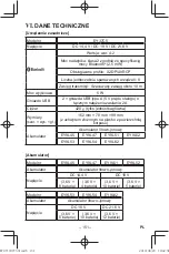 Preview for 151 page of Panasonic EY37C5 Operating Instructions Manual