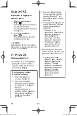 Предварительный просмотр 158 страницы Panasonic EY37C5 Operating Instructions Manual