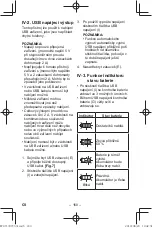 Preview for 160 page of Panasonic EY37C5 Operating Instructions Manual