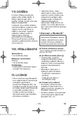 Предварительный просмотр 165 страницы Panasonic EY37C5 Operating Instructions Manual