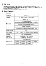 Preview for 2 page of Panasonic EY37C5 Service Manual