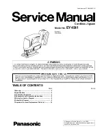 Panasonic EY4541 Service Manual preview