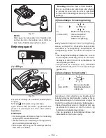 Preview for 151 page of Panasonic EY4542 - CIRCULAR SAW 14.4V Operating Instructions Manual