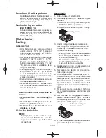 Preview for 101 page of Panasonic EY45A1 Operating Instructions Manual