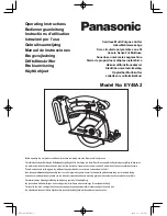 Panasonic EY45A2 Operating Instructions Manual preview