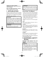 Preview for 6 page of Panasonic EY45A2 Operating Instructions Manual