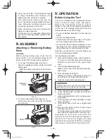 Preview for 9 page of Panasonic EY45A2 Operating Instructions Manual