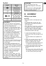 Preview for 13 page of Panasonic EY45A5 Operating Instructions Manual