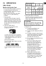 Preview for 15 page of Panasonic EY45A5 Operating Instructions Manual