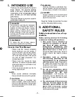 Предварительный просмотр 6 страницы Panasonic EY4640 Operating Instructions Manual