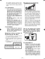 Предварительный просмотр 61 страницы Panasonic EY4640 Operating Instructions Manual