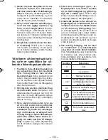 Preview for 106 page of Panasonic EY4640 Operating Instructions Manual