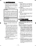 Preview for 118 page of Panasonic EY4640 Operating Instructions Manual