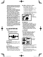 Preview for 132 page of Panasonic EY46A2 Operating Instructions Manual