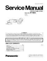 Panasonic EY46A2 Service Manual preview