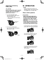 Preview for 11 page of Panasonic EY46A2X57 Operating Instructions Manual